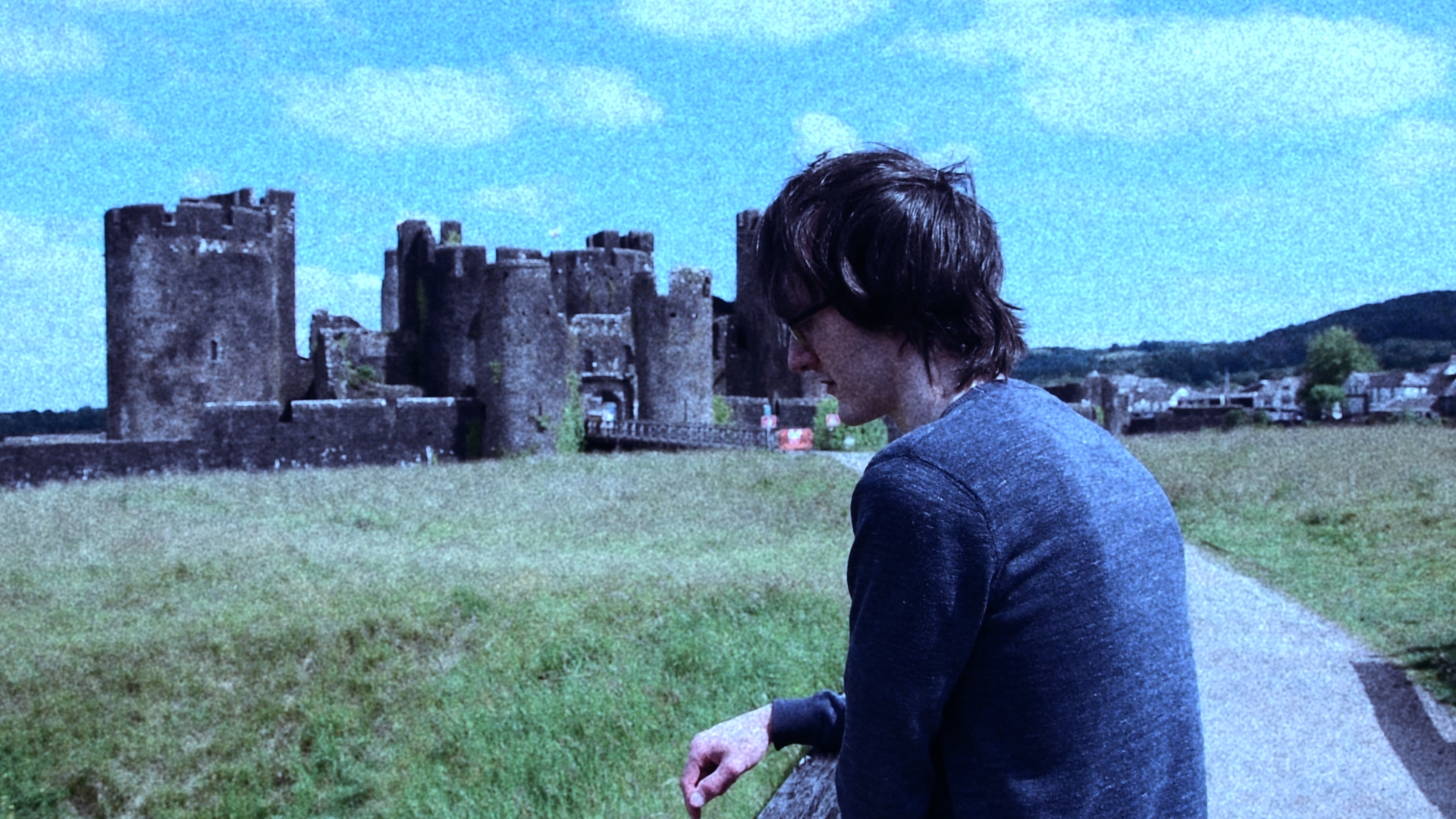 trench 9, walking past caerphilly castle